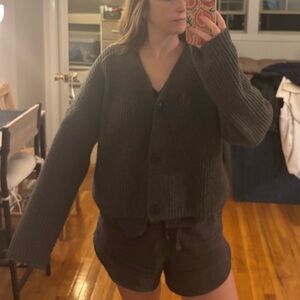 Abercrombie Gray Cardigan